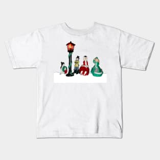 Ceramic Carolers Kids T-Shirt